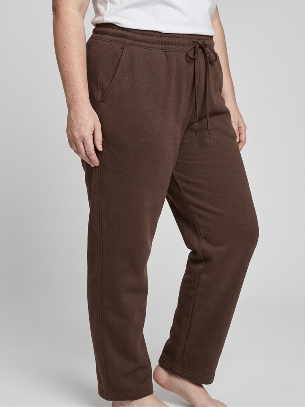 Just Be… Women’s Brown Drawstring Lounge Pants